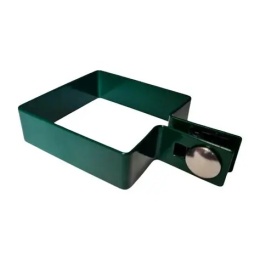 Obejma uchwyt do panela 100 x 100 początkowa RAL 6005