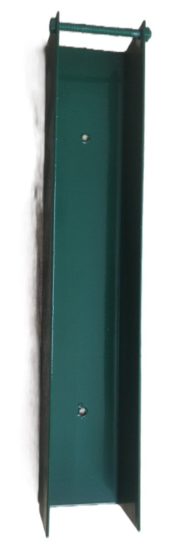 UCHWYT PODMURÓWKI 300X52 mm ZIELONY